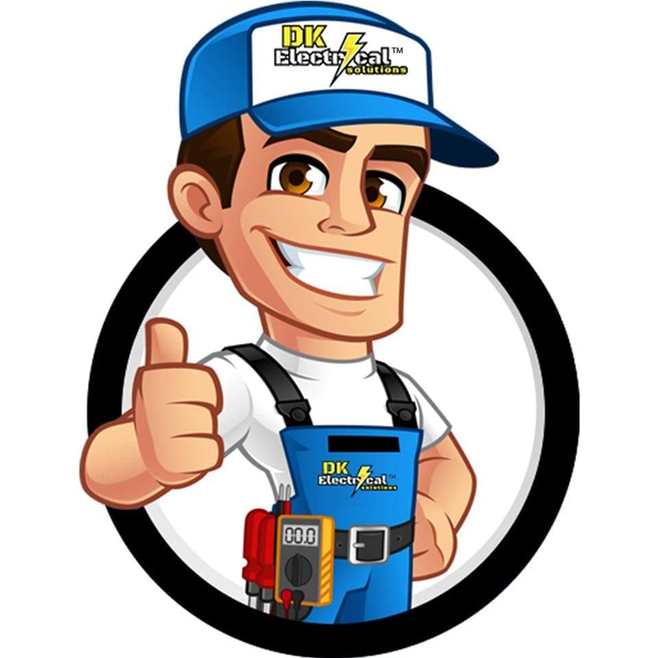 DK Electrician Mascot